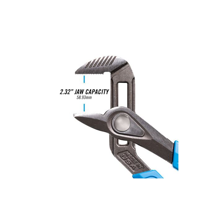 Channellock SpeedGrip Straight Jaw Tongue & Groove Pliers 12in, large image number 2
