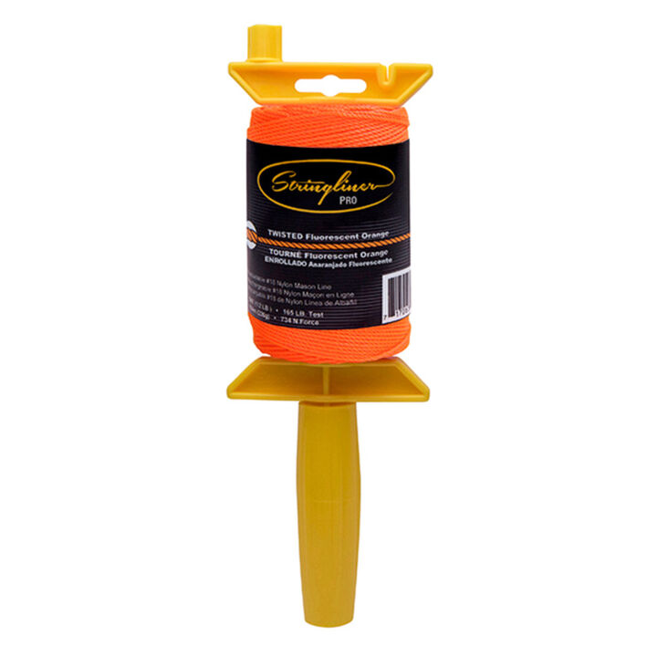 Stringliner Pro Twisted Fluorescent Orange 540 ft