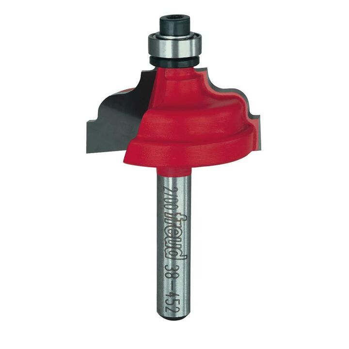 Freud 1-1/4 In. (Dia.) Double Fillet Ogee Bit with 1/4 In. Shank