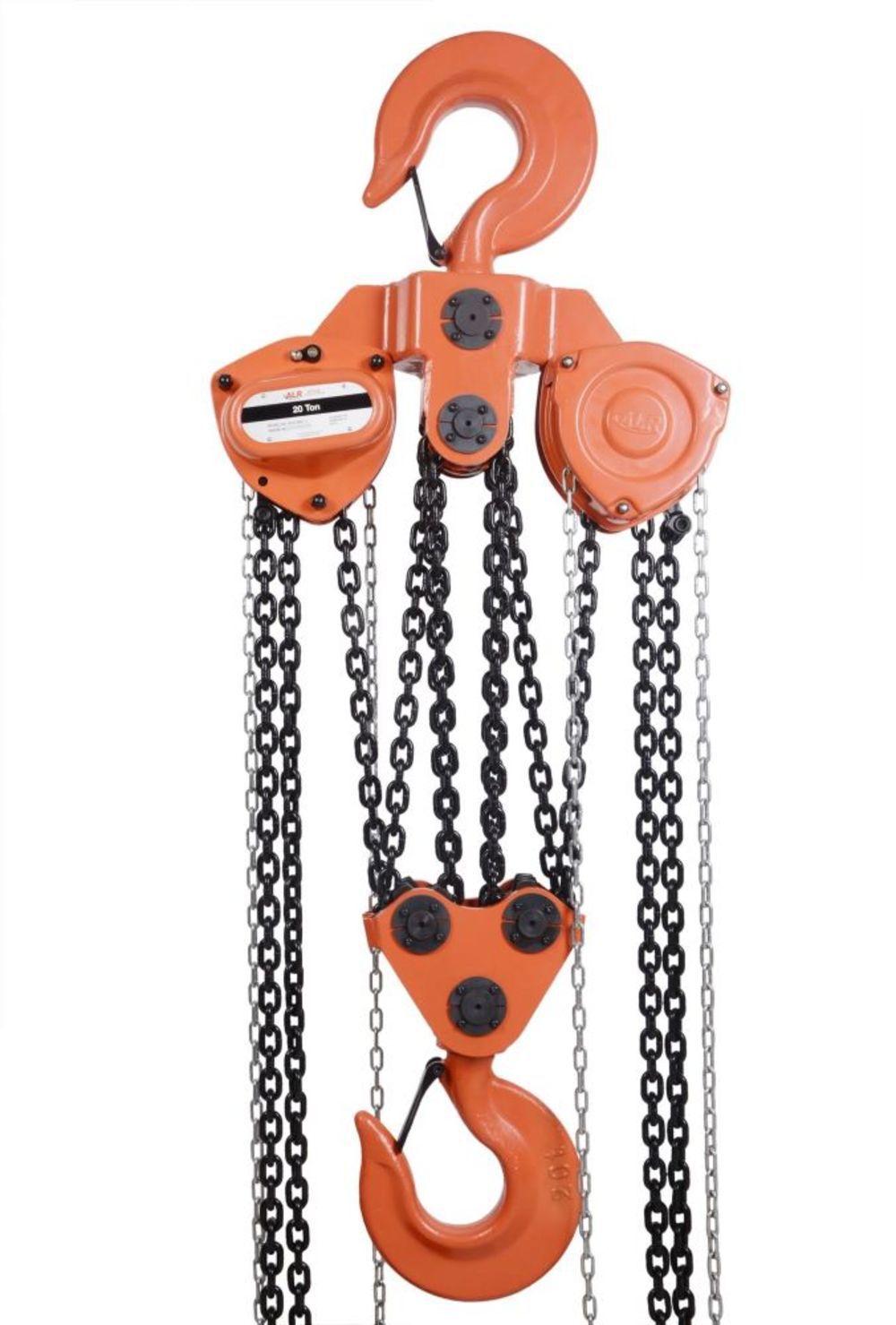 Atlas Lifting and Rigging ACH 20 Ton Chain Hoist 44400 lbs 15 Ft. Lift, large image number 1