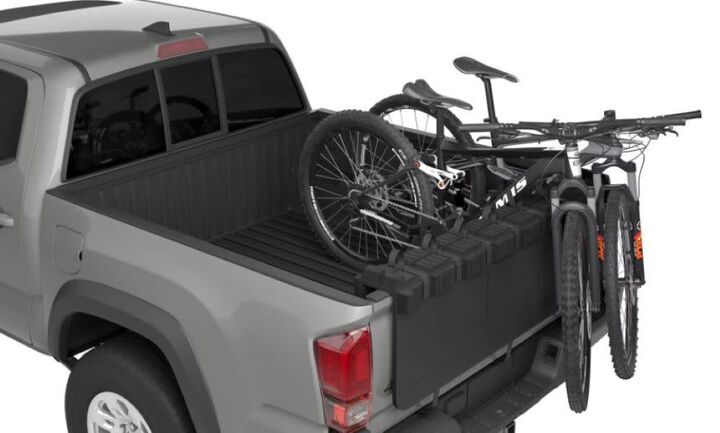 Thule Gatemate Pro Tailgate Bike Rack 54in Holds up to 7 Bikes Flexible Padding, large image number 3