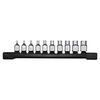 Milwaukee 1/4 Inch Drive Metric Low-Profile Hex Bit Socket Set and 3/8 Inch Drive Triple Square Bit Socket Set Bundle, small image number 2