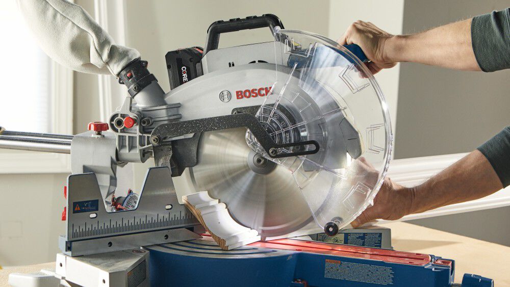 Bosch 18V 12 Inch Slide Miter Saw (Bare Tool) - Reconditioned, large image number 10