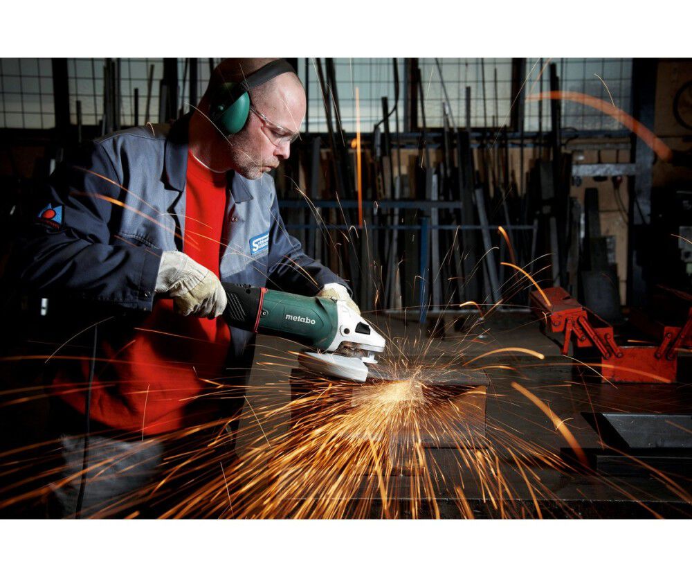 Metabo HPT 12 Amp WP 13-150 Quick RT 10000 RPM 6 Inch Angle Grinder, large image number 5
