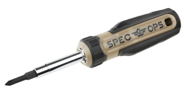 Spec Ops Multi Bit 6inch 1 Screwdriver