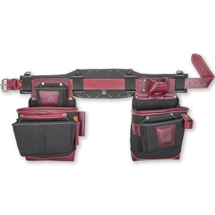Occidental Leather ProFormance FatLip Tool Belt Set Black Medium