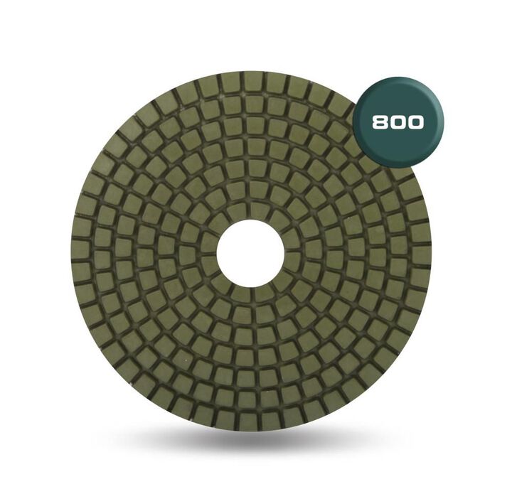 Rubi Tools Resin Wet Polishing Pad 800 Grit 4 In., large image number 1