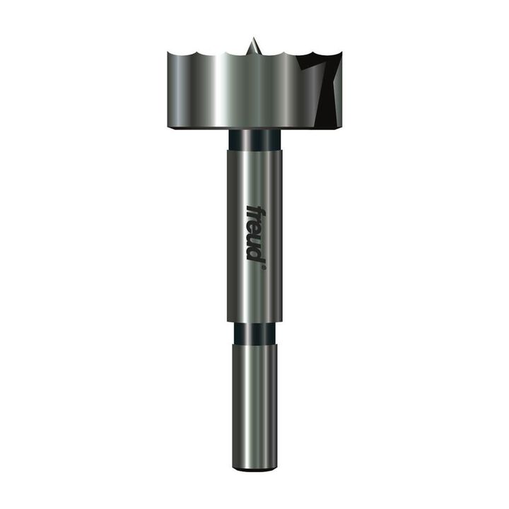 Freud Precision Shear Serrated Edge Forstner Drill Bit 1-3/8 In. x 3/8 In. Shank