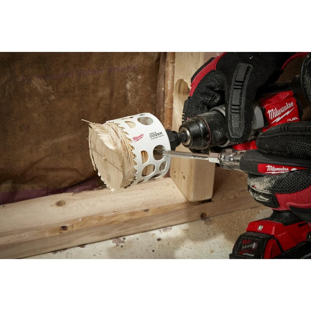 Milwaukee HOLE DOZER with Carbide Teeth Hole Saw 2 11/16inch, large image number 9