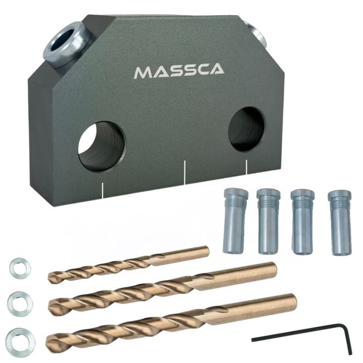 Massca Dowel Jig X For Angled Dowel Joints
