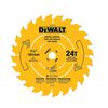 DEWALT Cordless Miter Saw Blade 7-1/4 In. 24T, small image number 1