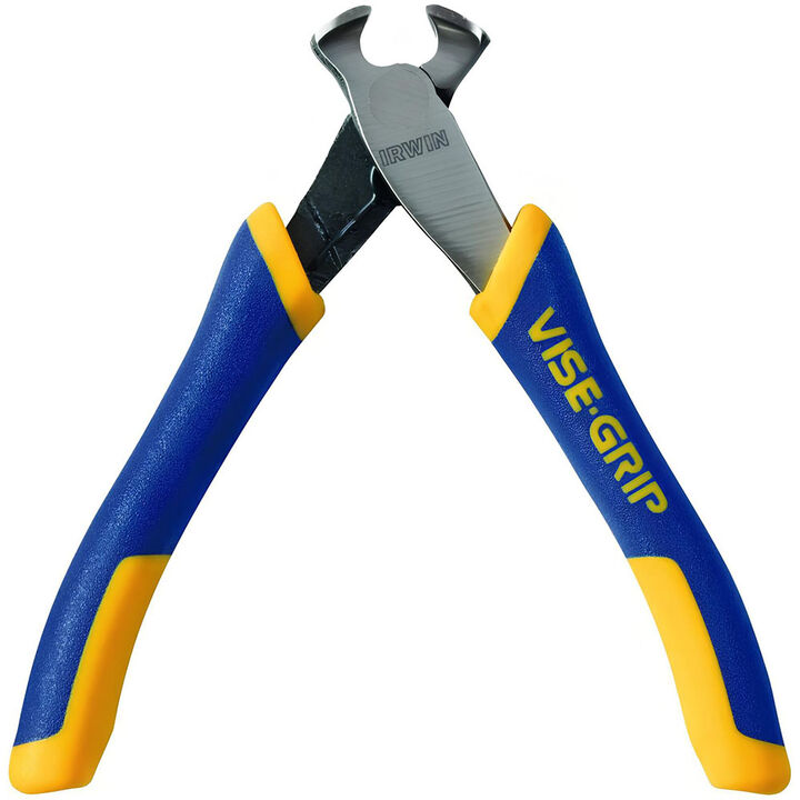 Irwin Vise Grip Pliers 4 1/4in End Cutting With Spring