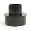 Big Horn 4 x 2-1/2 Inch Black Plastic Adapter, small image number 1