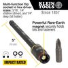 Klein Tools 3 in 1 Impact Flip Socket, small image number 2