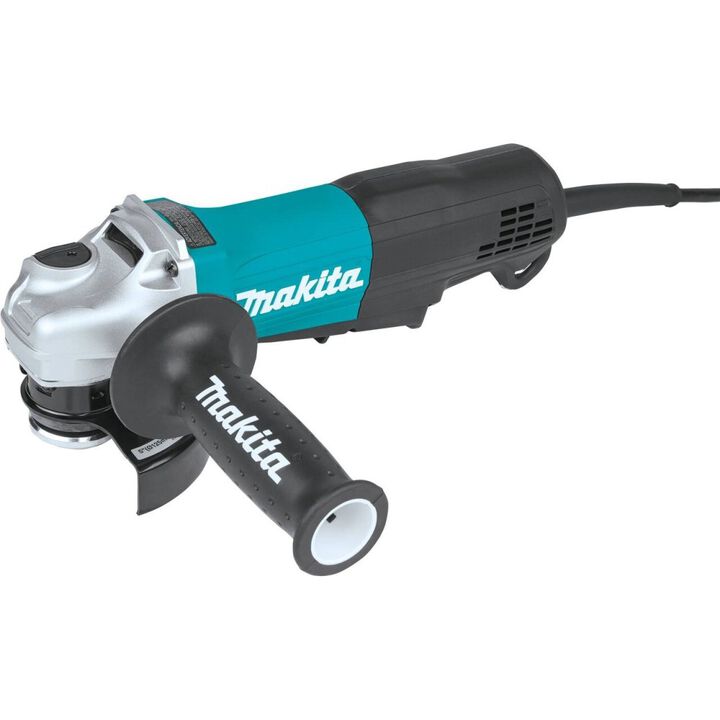 Makita 4-1/2in / 5in Paddle Switch Angle Grinder with AC/DC Switch