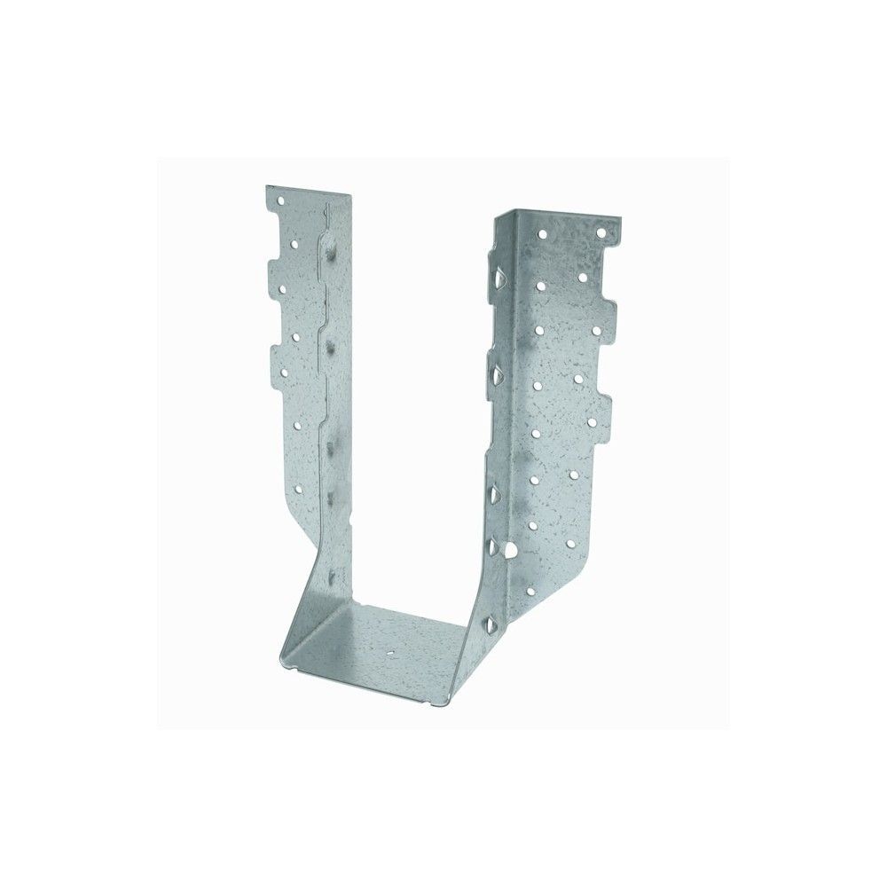 Simpson Strong-Tie 14 Gauge Galvanized Extra-Heavy U-Shaped Hanger with 10ct SD10212 SD Screws, large image number 1