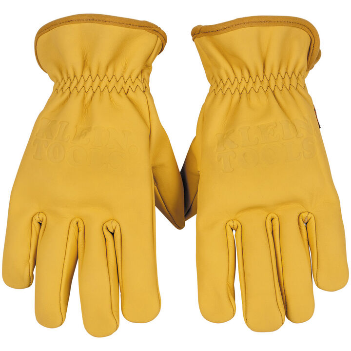Klein Tools Premium Cowhide Leather Work Gloves, XL