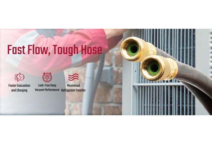 Malco Products MalcoEdge RH7238 3/8 x 72 Inch TurboFlow Refrigerant Hose, large image number 7
