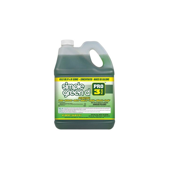 Simple Green 3 Plus 1 Gallon Antibacterial Cleaner and Disinfectant, large image number 1