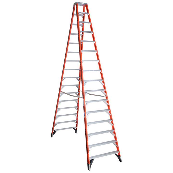 Werner 16 Ft. Type IA Fiberglass Twin Ladder