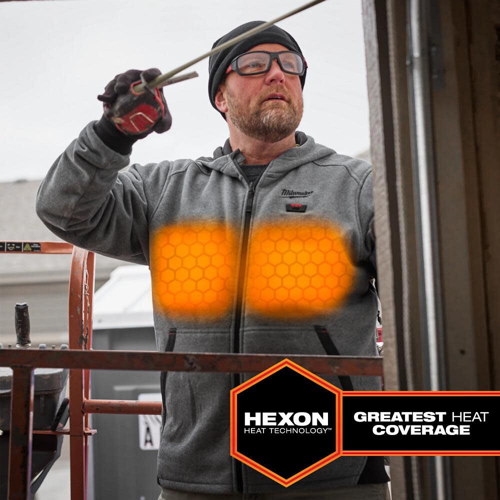 Milwaukee M12 Heated Hoodie with Heated Gear Power Source with App Control, large image number 7