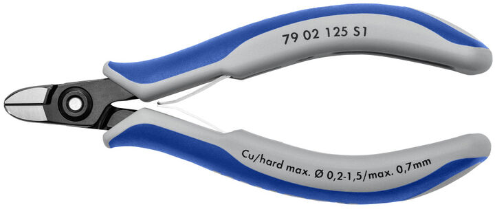 Knipex 5 Inch Chrome Steel Aviation Round Nose Diagonal Cutter