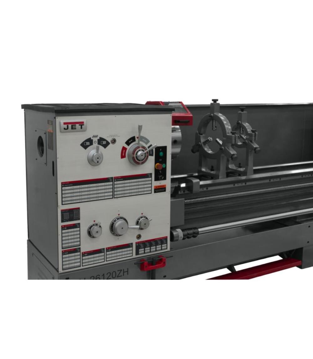 JET GH-26120ZH with ACU-RITE 303 DRO Metalworking Lathe, large image number 3