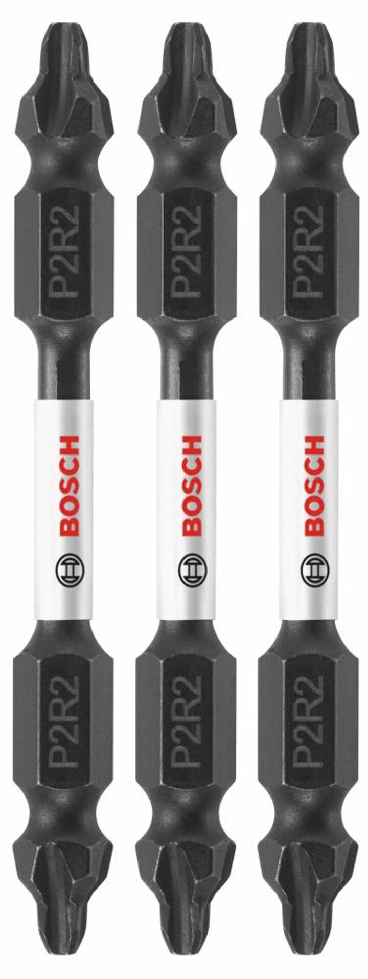 Bosch Impact Tough 2.5 Inch Phillips/Square Double-Ended Bits 3 Piece