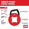 Milwaukee 25 Ft. 1/4 in. Steel Fish Tape with Low Profile Tip, small image number 2