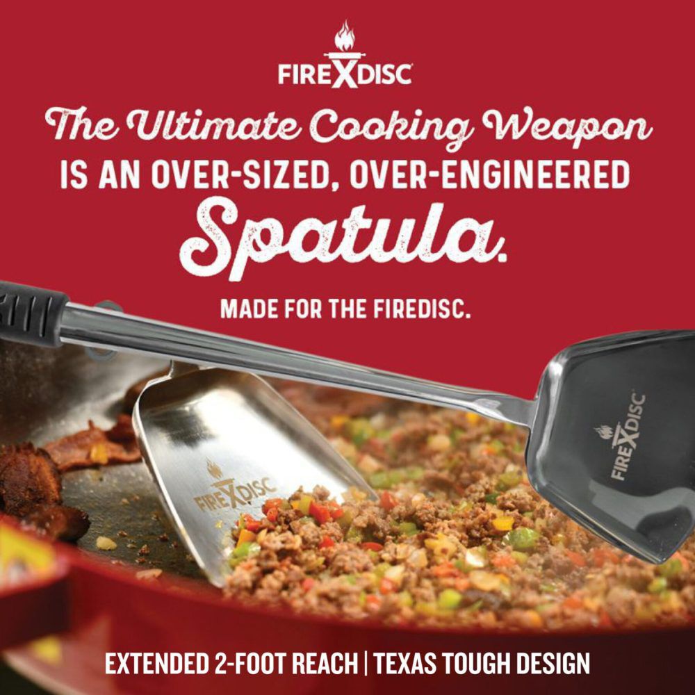 Firedisc 16 Inch Stainless Steel Mini Spatula-Ultimate Cooking Weapon, large image number 3