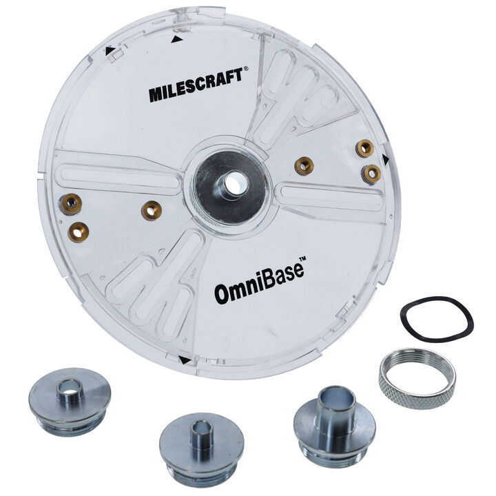 Milescraft Universal Metal Bushing Router OmniBase Plate, large image number 6