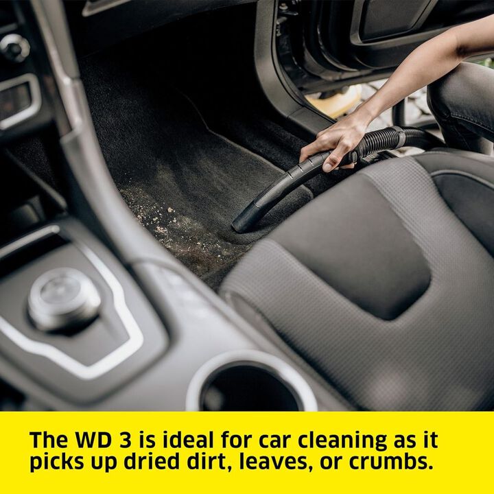 Karcher WD 3 120V 1000W 95 CFM Wet or Dry Vacuum, large image number 7