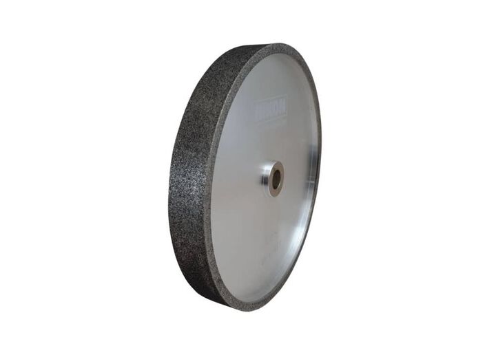 RIKON PRO Grinding Wheel 8 Inch x 1 Inch CBN 80 Grit 5/8 Inch Arbor, large image number 1