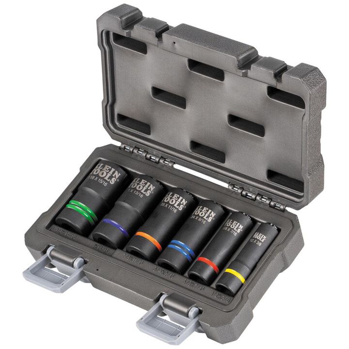 Klein Tools 5-in-1 Impact Socket Set 8 Pieces, large image number 9