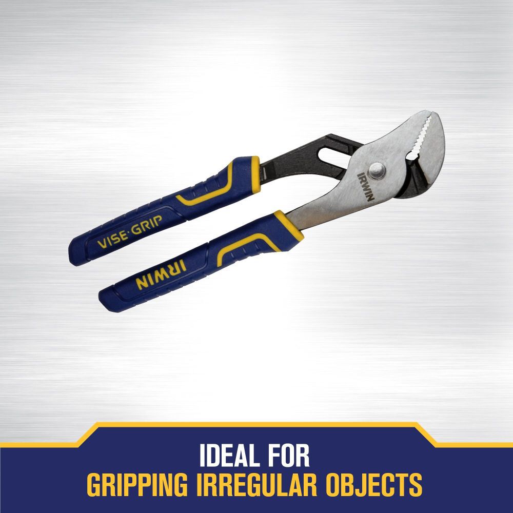 Irwin 8in Vise-Grip Groove Joint Straight Jaw Pliers, large image number 3