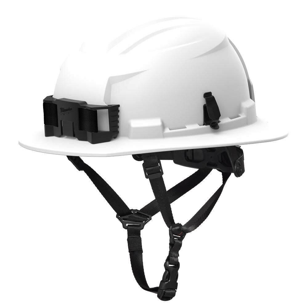 Milwaukee BOLT Green Full Brim Safety Helmet Type 2 Class E & USB Cooling Fan, large image number 6