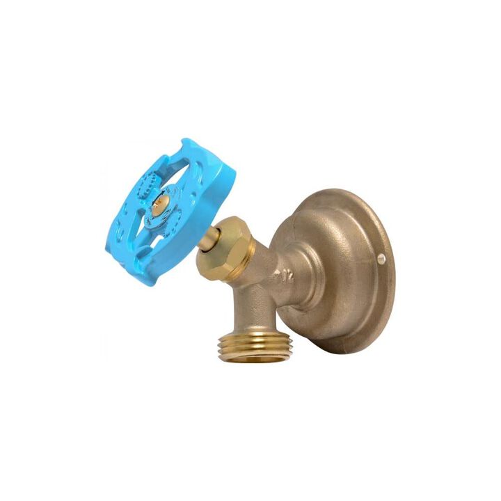 Sharkbite 1/2in PTC T x 3/4in S MPT 200 Psi Brass Hose Bibb