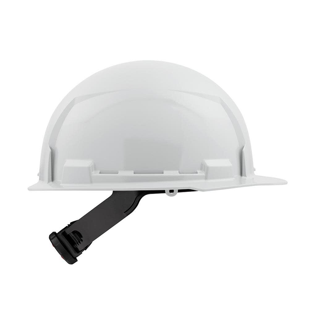 Milwaukee White Front Brim Hard Hat with 4pt Ratcheting Suspension Type 1 Class E & BOLT USB Cooling Fan Bundle, large image number 14