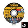 DEWALT 4-1/2 Inch x 0.045 Inch Type 1 Cut-Off Wheel Bundle, 5 Pieces, small image number 2