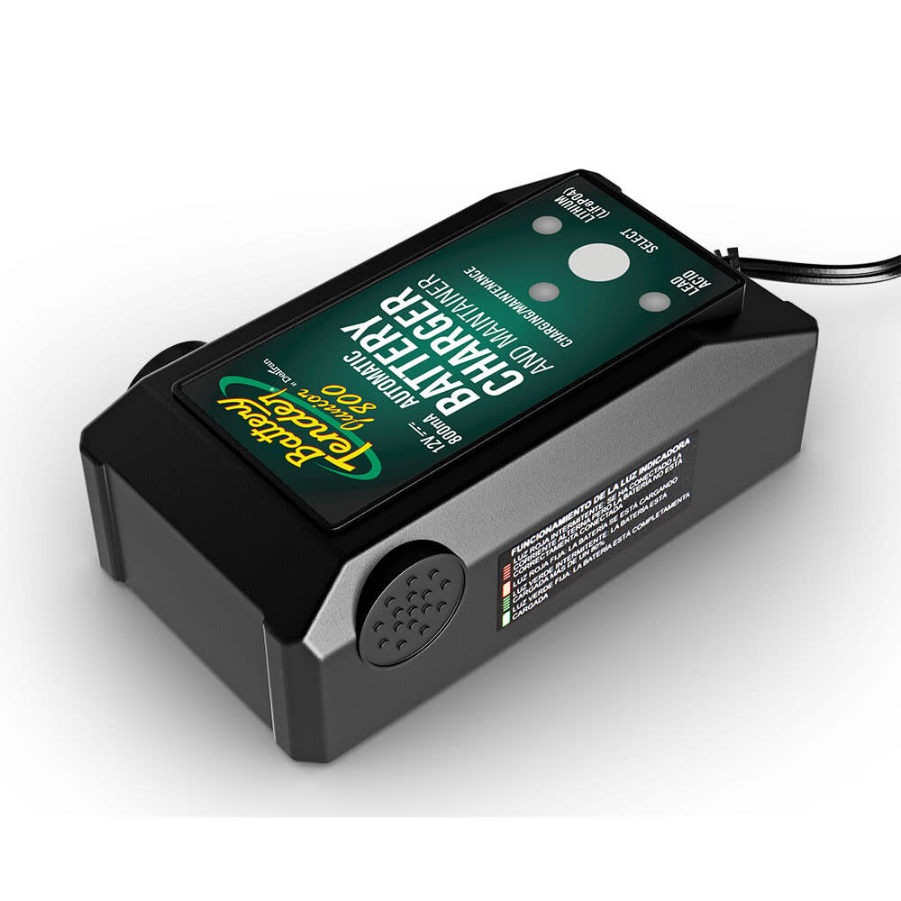 Battery Tender Lead Acid/Lithium Selectable Battery Charger 12V 800mA, large image number 3