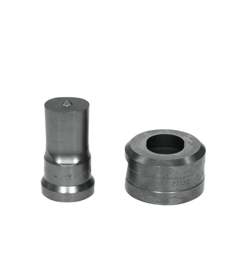 Edwards 13/16 Inch Punch x 27/32 Inch Die Oblong Punch & Die Set, large image number 1