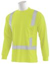Delta Plus 9007SEG Mesh Class 2 Long Sleeve Lime T-Shirt, 4X, small image number 1