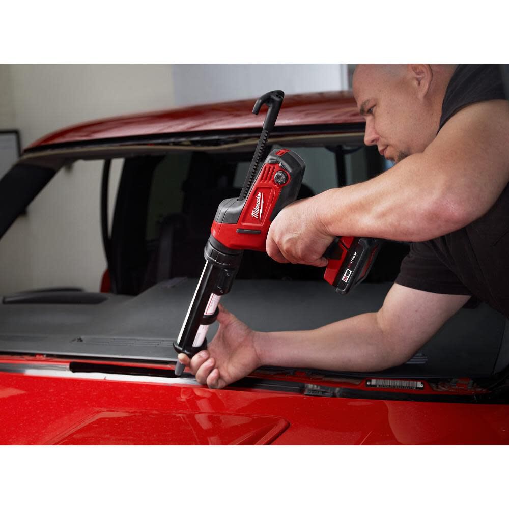 Milwaukee M18 Cordless 10 oz Caulk Gun and Adhesive (Bare Tool) Reconditioned, large image number 2