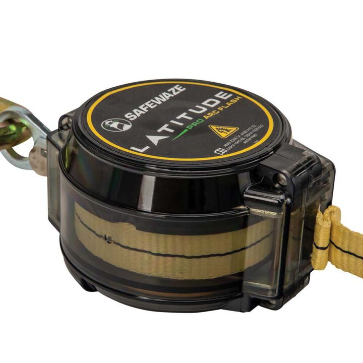 Safewaze Latitude Pro Arc Flash 7 Ft. Dual Web SRL-P: 9013 BWB, Dielectric Snap Hooks, large image number 2