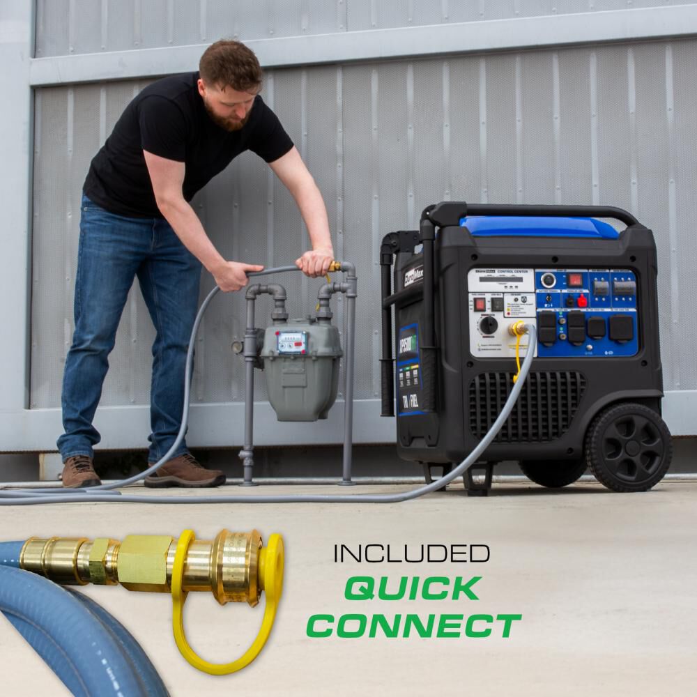 Duromax 9500 Watt Tri Fuel 49 State Portable Inverter Generator with CO Sensor, large image number 11