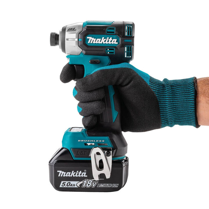Makita Makita XDT21T 18V LXT Lithium-Ion Brushless Cordless Quick-Shift Mode 4-Speed Impact Driver Kit (5.0Ah), large image number 11