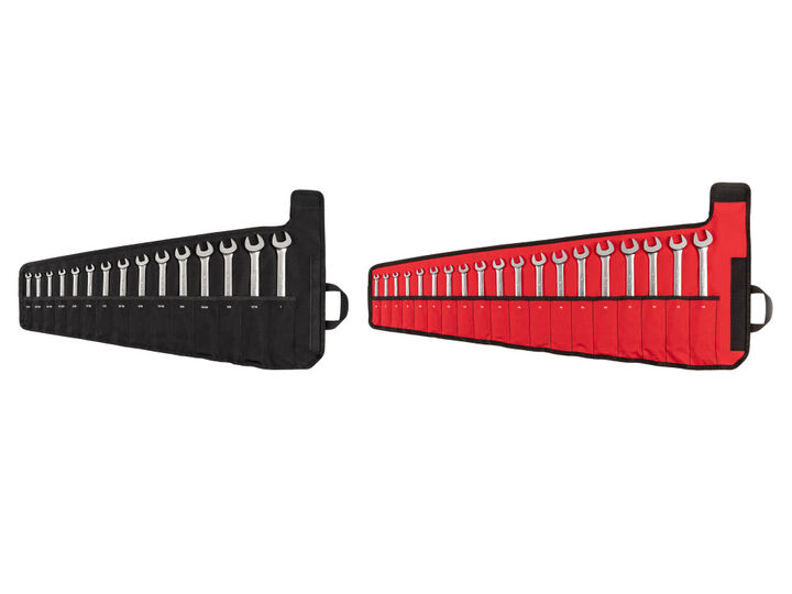 Tekton Reversible Ratcheting Combination Wrench Set, 1/4-1 Inch, 6-24 mm