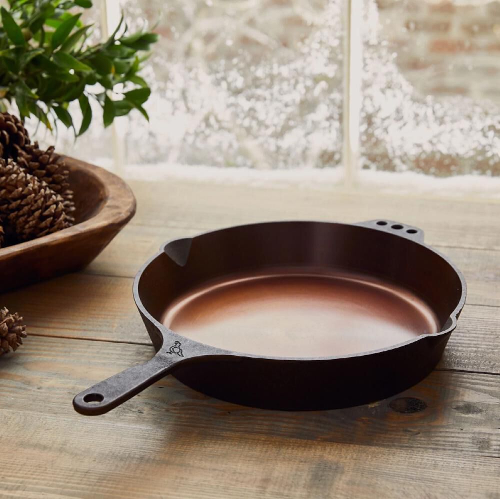 Smithey Ironware No. 12 Traditional Cast Iron Skillet, large image number 3