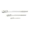 GEARWRENCH 120XP Ratchet Set 1/4 Inch 3/8 Inch 1/2 Inch Drive 120XP Locking Flex Head 3 Pieces, small image number 1