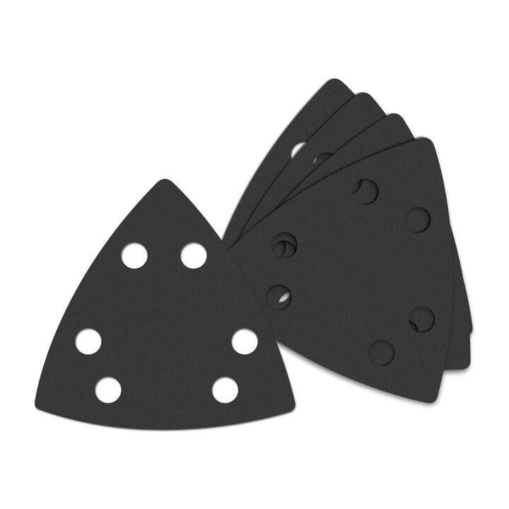 Imperial Blades IBOTSPH240-5 Oscillating Multi-Tool Triangle Sandpaper 240 Fine Grit 5PC